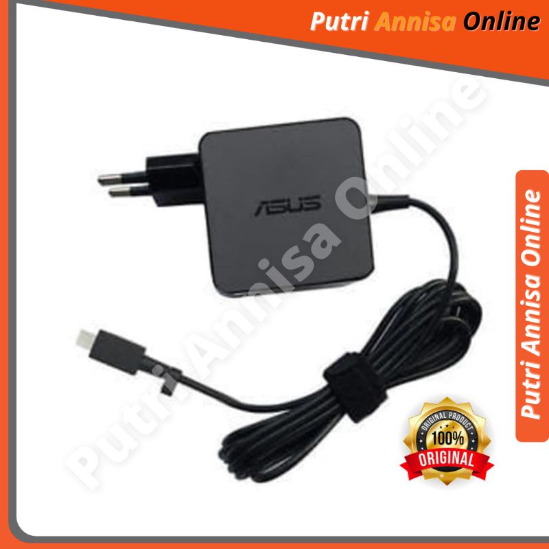 PAO - Charger Notebook Asus E202s Original TP200 TP200SA X205T X205TA E202 Micro USB