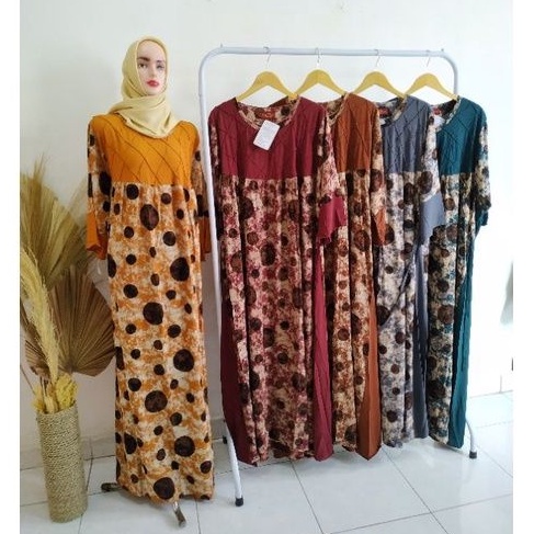 Sekdres Fakhria - Daster Jumbo - Batik Putri Diana Pekalongan - Daster Cantik