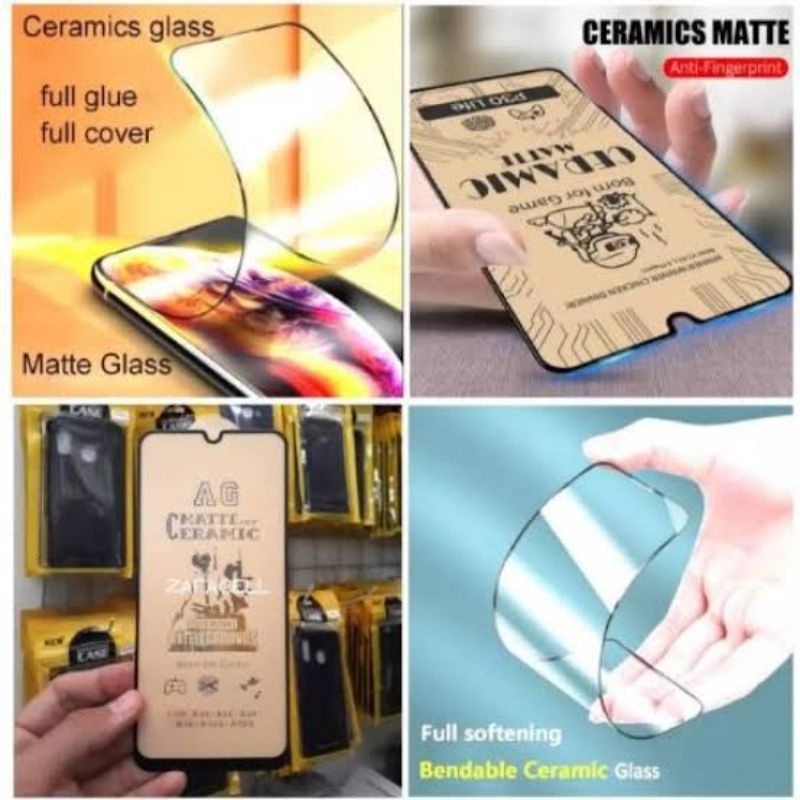 Anti Gores Cermic Anti Glare Iphone 6/7/8/SE 2020/X/XS/XS MAX/XR/11/11 PRO Ceramic Matte