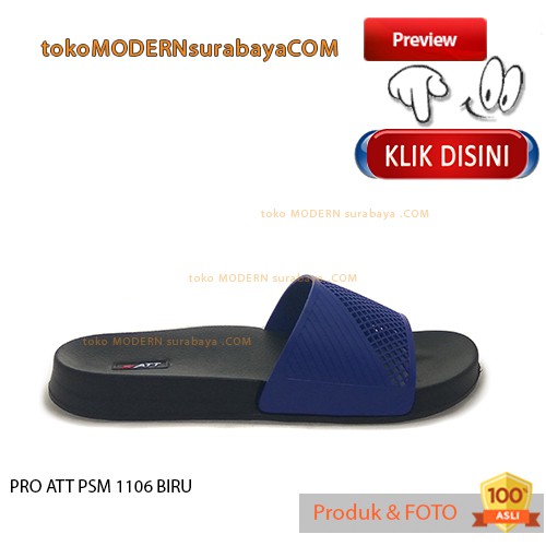 PRO ATT PSM 1106 BIRU sandal pria selop karet murah