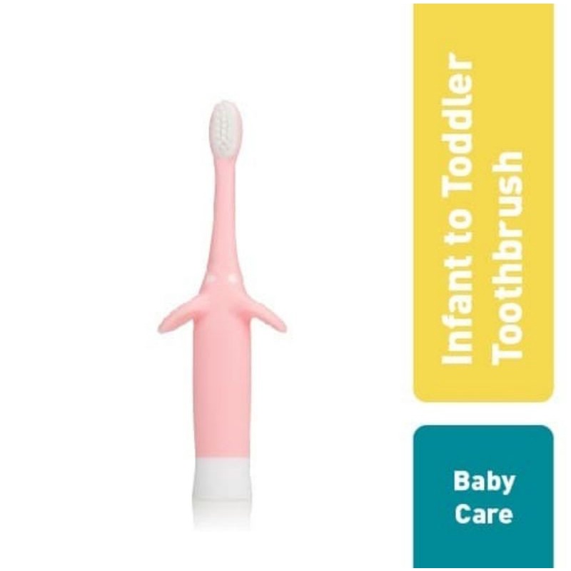 Dr.Brown's Infant To Toddler Toothbrush/ Sikat Gigi Bayi 0-3 Tahun