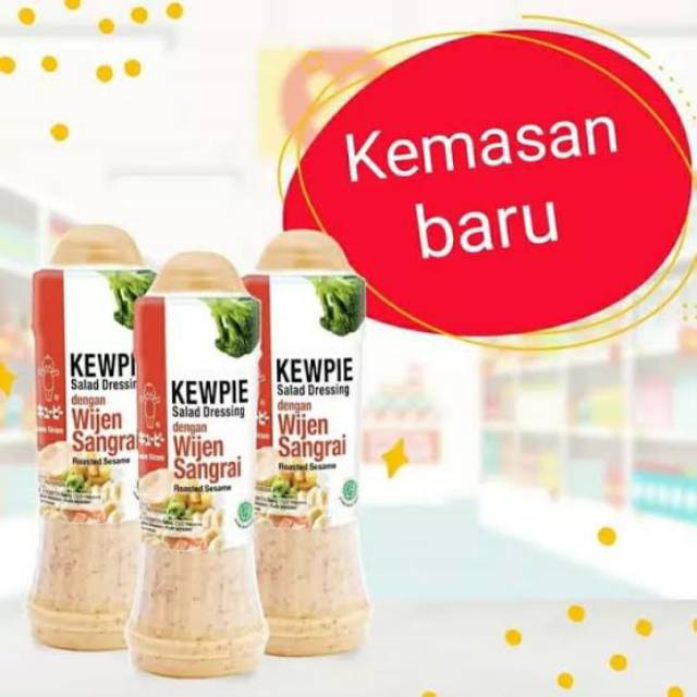 

Kewpie Salad Dressing 200ml Saus Siram