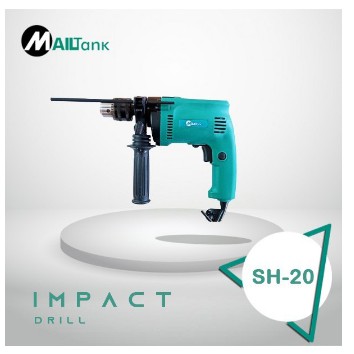 MAILTANK IMPACT DRILL SH-20 BOR 13 MM DENGAN 2 FUNGSI IMPACT DAN DRILL