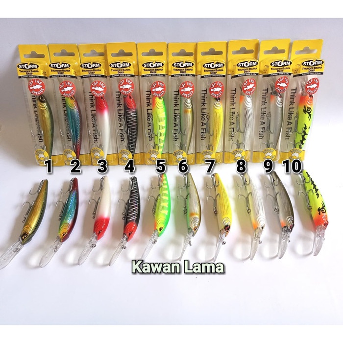 Umpan Storm Thunder Barra Deep 11cm 25gram