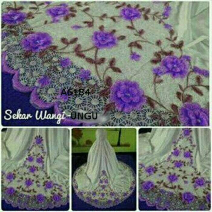 Diskon !!! Azurra Shop Mukena Sekar Wangi Mekenah Dewasa Fashion Muslim Murah