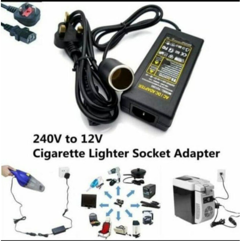 ADAPTOR CONVERTER MINI COMPRESSOR AC TO DC 12 V 5 A