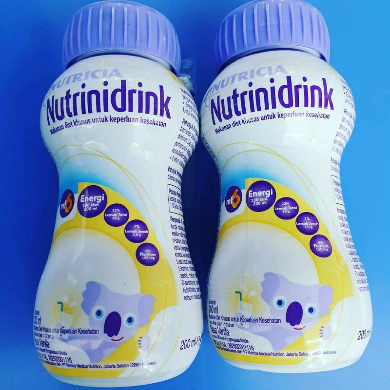 Susu Cair Infatrini Nutrinidrink Coklat, strawberry Paling Laris