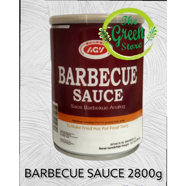

BBQ SAUS/BARBECUE SAUCE 2800g