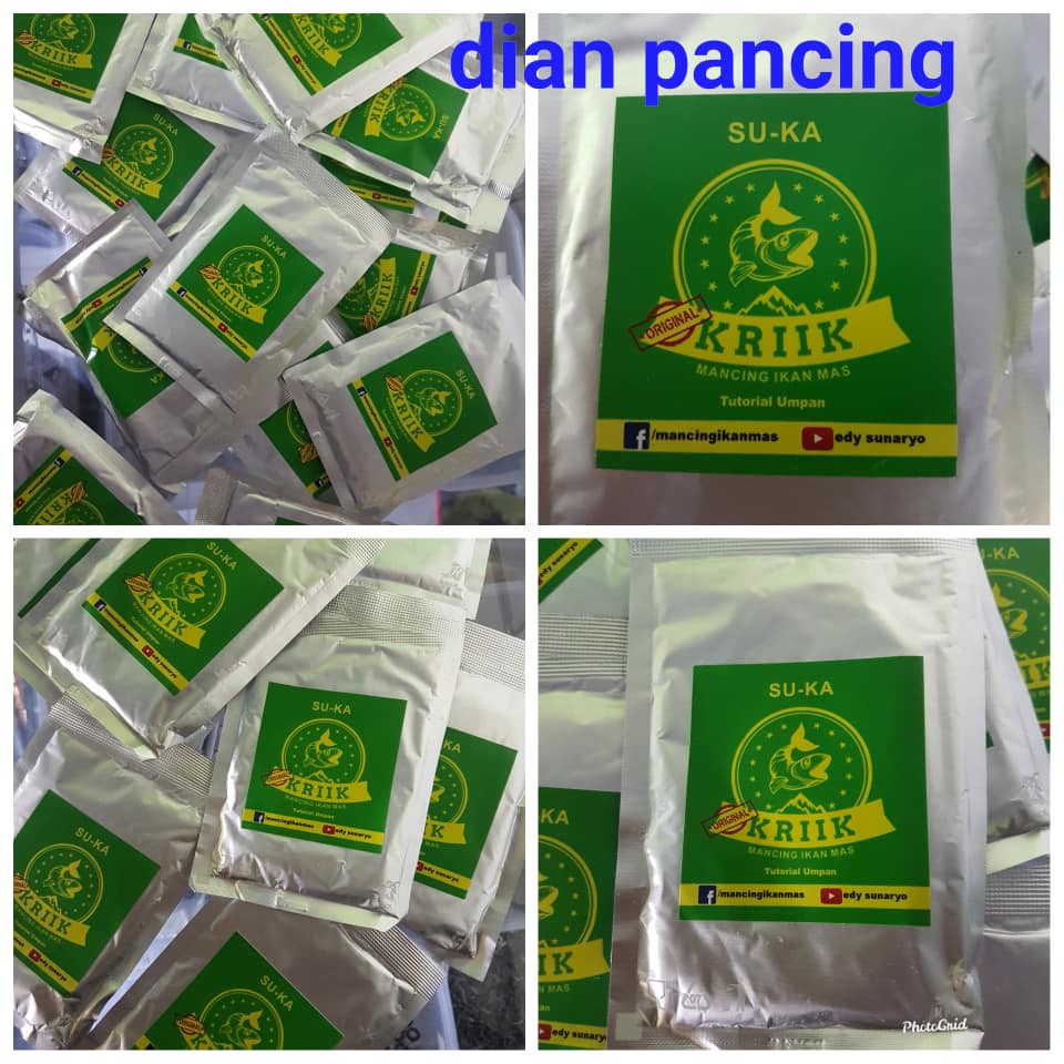 Umpan Pancing Kriik Suka / Umpan pancing Kriik - SUKA krik Asli Edy Sunaryo