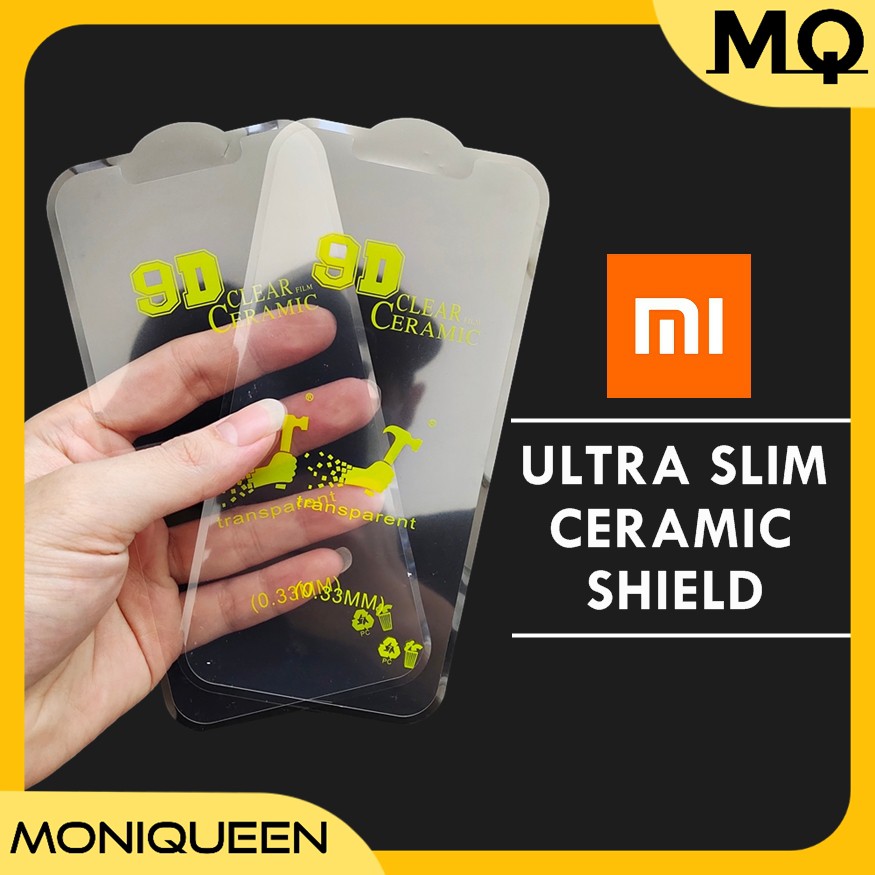 Ultra Slim Matte Clear Ceramic Shield Redmi Note 7 8 9 10 Poco X3 M3 PRO NFC 9T bukan tempered glass