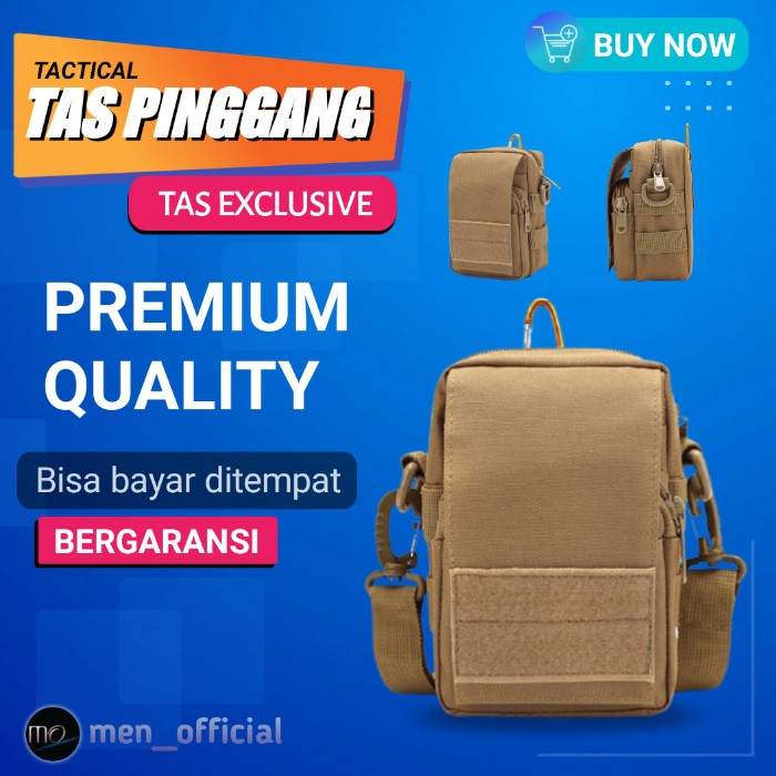 TAS PINGGANG TACTICAL SLEMPANG TALI STRAP DOMPET HP PRIA COWOK KANVAS CANVAS MULTIFUNGSI TERBARU 392