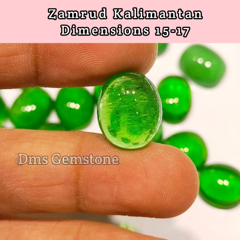 Batu Zamrud Kalimantan Natural | Batu Akik