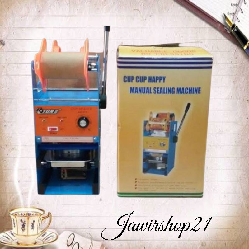 Cup sealer eethon / press plastik cup