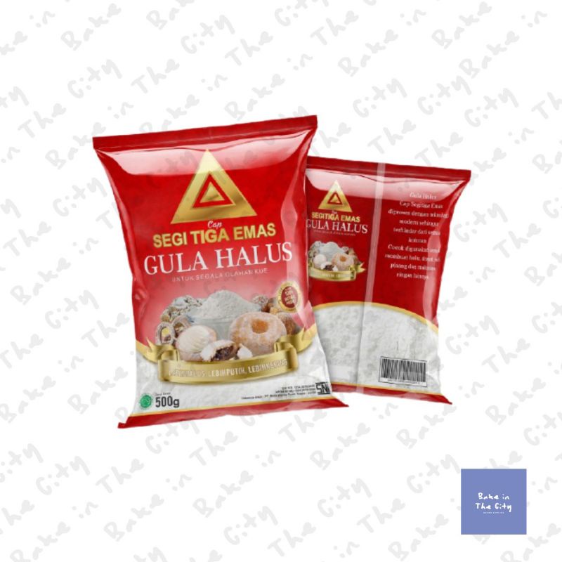 

Gula Halus Cap Segitiga Emas - 500g