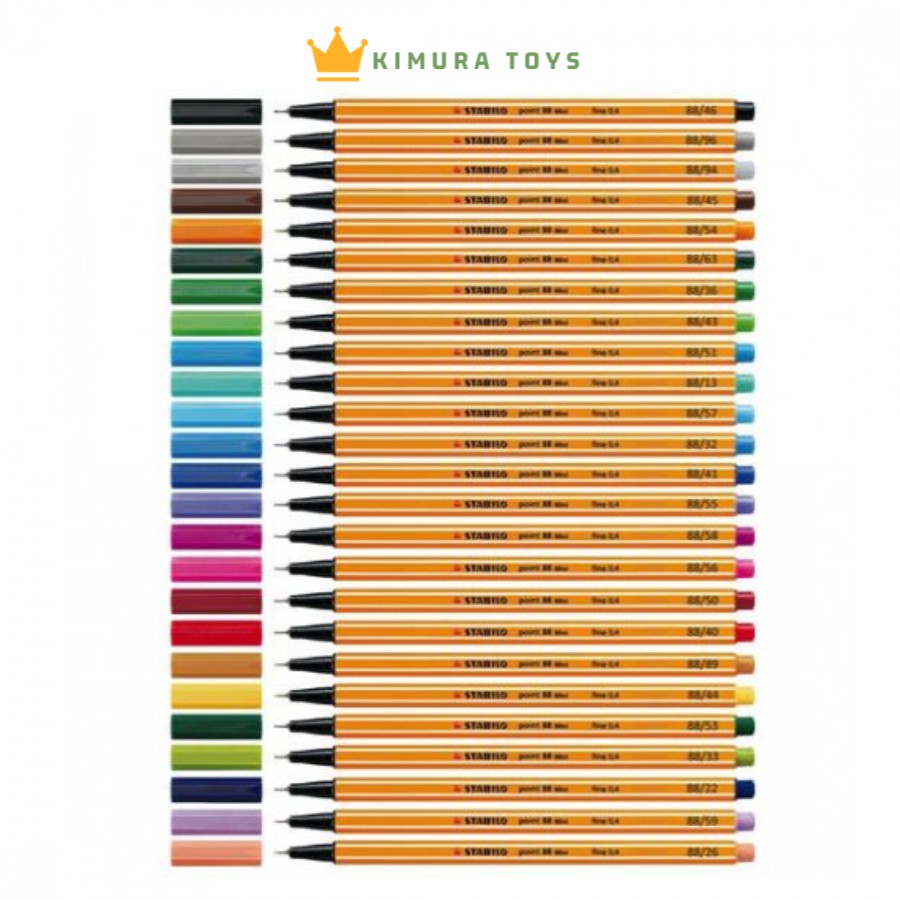 

Stabilo Point 88 Neon Warna Gel pen