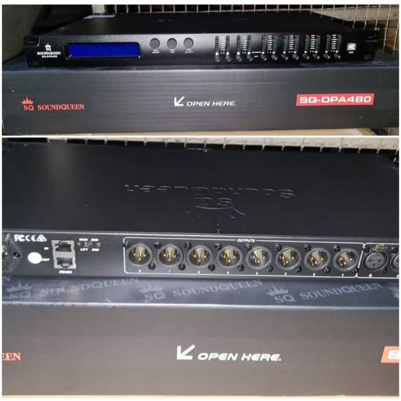 management DLMS soundqueen DPA 480 original produk soundqueen
