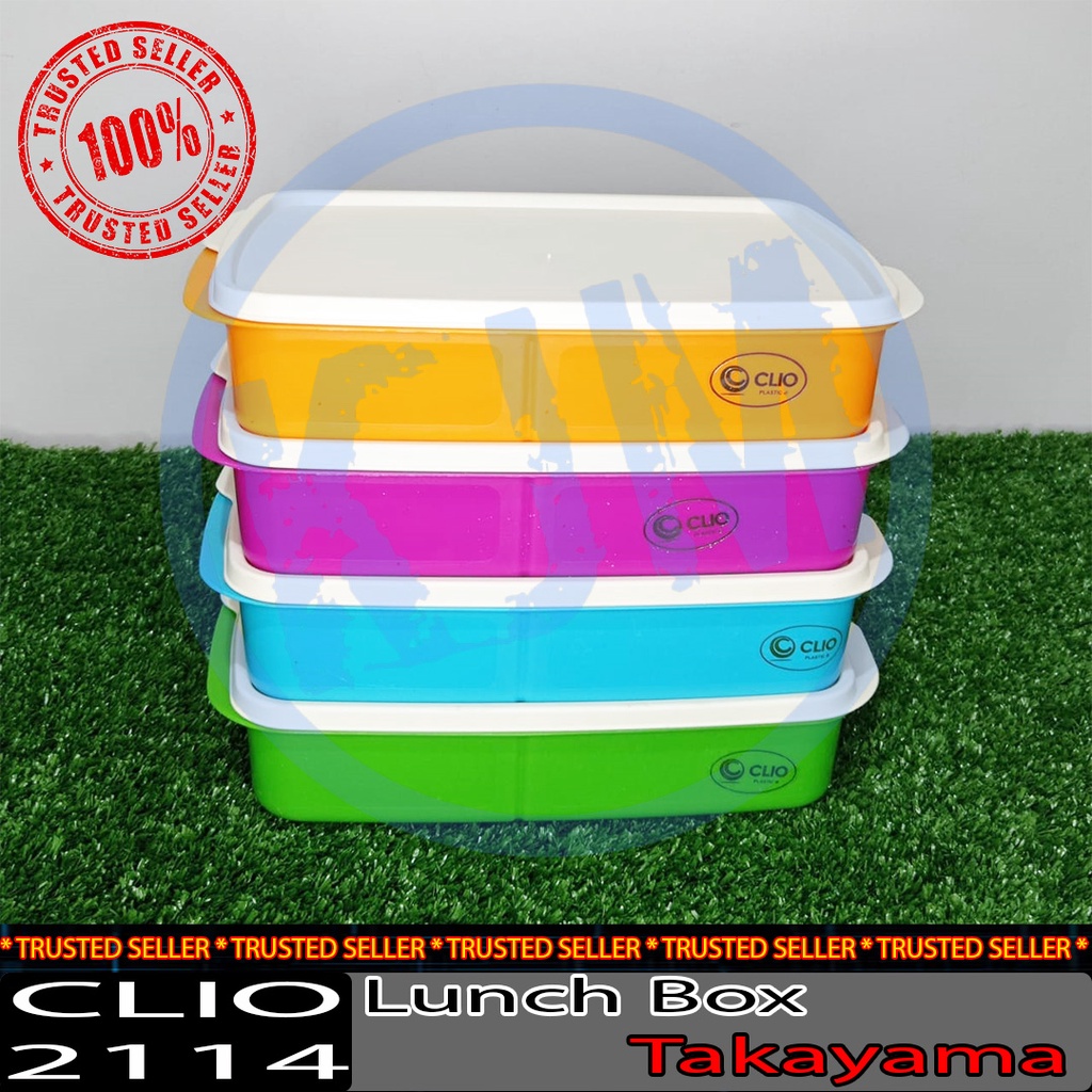 CLIO 2114 - LUNCH BOX - KOTAK MAKAN - CATERING BOX - TEMPAT MAKAN TAKAYAMA