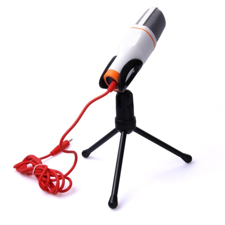 Condenser Singing Karaoke Microphone Mic 3.5mm PC Laptop SMULE SF666