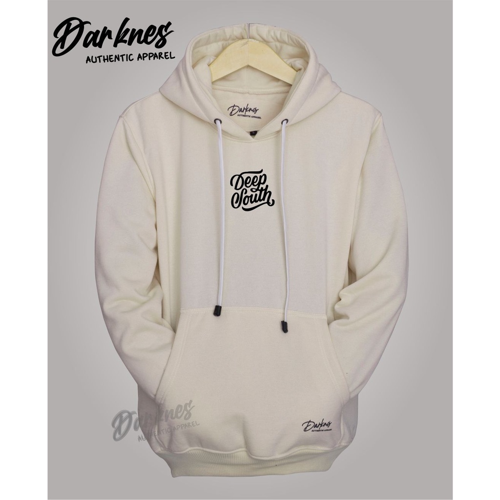 Sweater hoodie wanita terbaru 2022 warna krem kaki DEEP SOUTH Drakness original keren sweater hoodie laki laki dewasa sweater hoodie pria ori jepang M L XL XXL