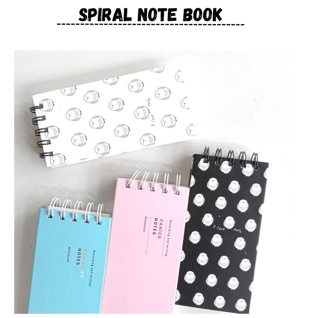 

Spiral Note Book / Buku Catatan Kecill / Notebook Kecil - ATK