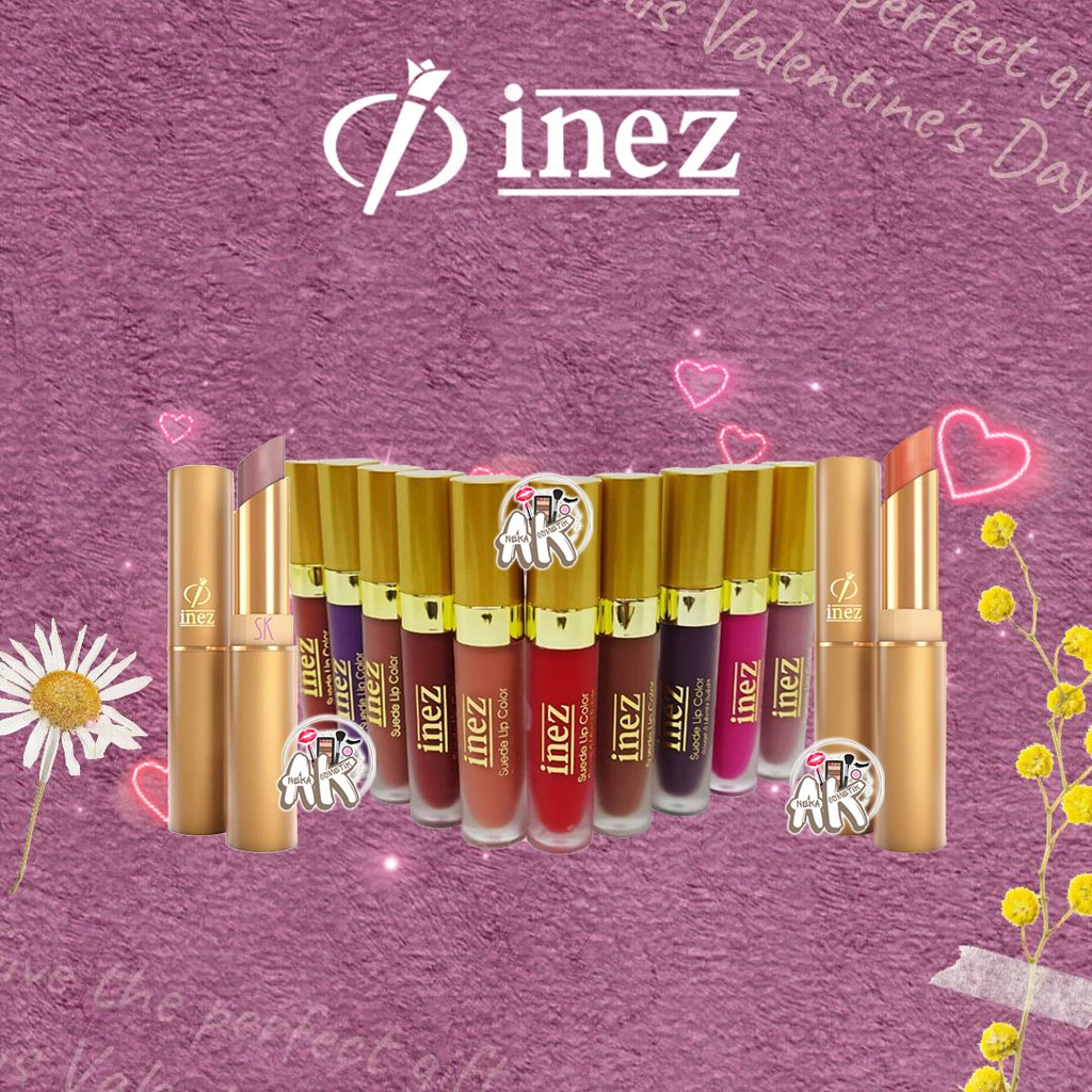 INEZ MATTE LIPSTIK/SUEDE LIP COLOR