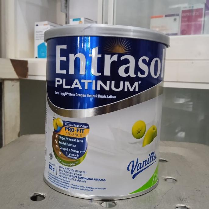 

[COD] ENTRASOL PLATINUM VANILLA 400GR [COD]