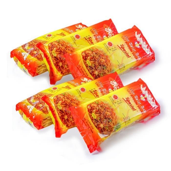 Paket B - Mie Telor Asli SPESIAL Cap Atoom Bulan (6 pcs)