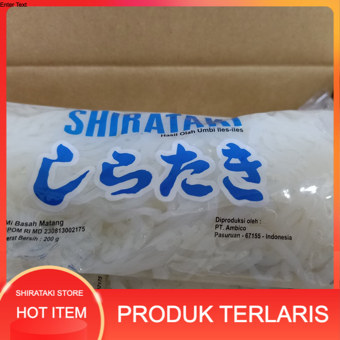 

(BISA COD) Wet Shirataki SHIRATAKI STORE