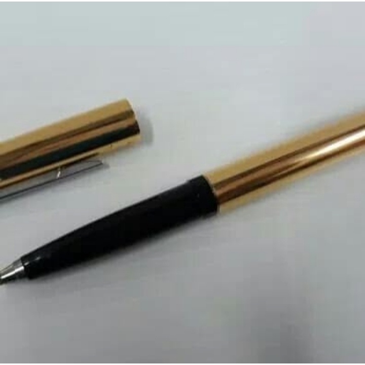 GHM BISA COD - PEN / BALLPOINT / PULPEN RL BARREL PENTEL RS3 GOLD JAPAN BAGUS GROSIR