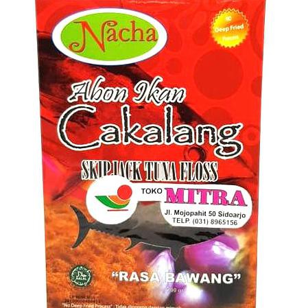 

Silahkan Order] Nacha Abon Ikan Cakalang Rasa Bawang 100Gr