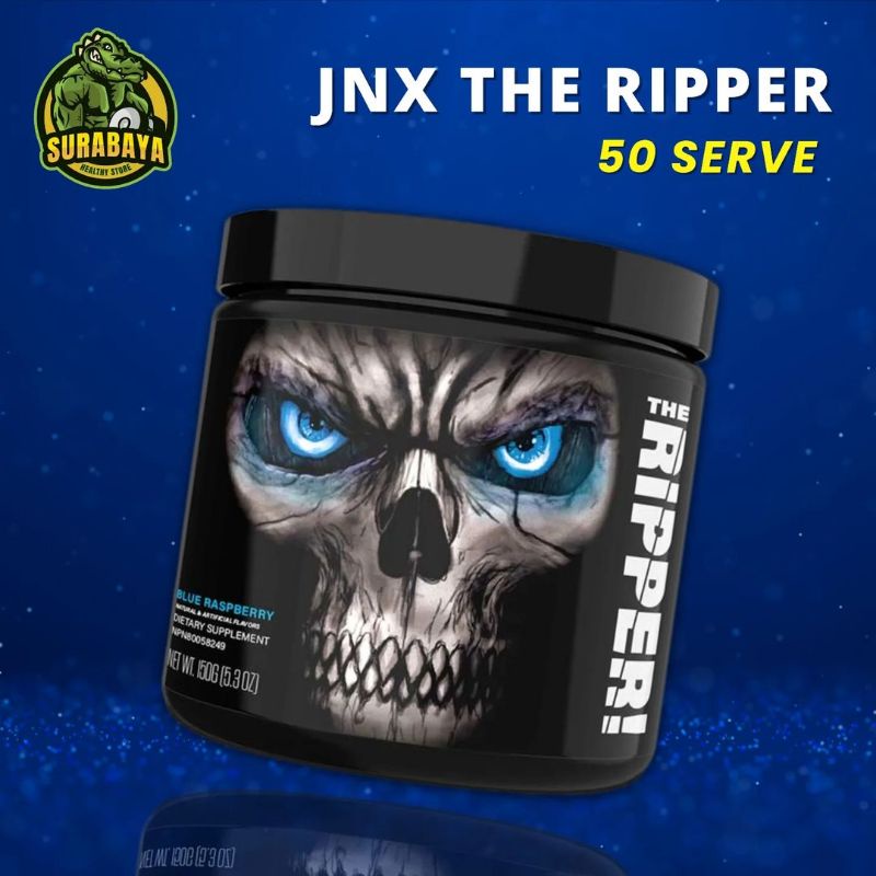 JNX SPORTS THE RIPPER 30 SERVING FAT BURNER SUPLEMEN FITNESS PEMBAKAR LEMAK GYM POWDER