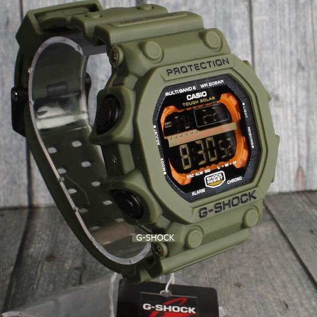 New Promote SALE !!!! JAM TANGAN PRIA G-SHOCK CASIO G-GX-56 FULL HITAM FULL BLACK TALI HIJAU FULL HIJAU