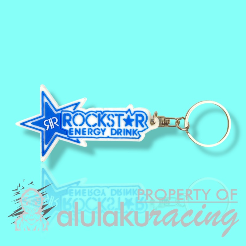 Gantungan Kunci / Keychain Motocross Trail Logo Rockstar - RS006