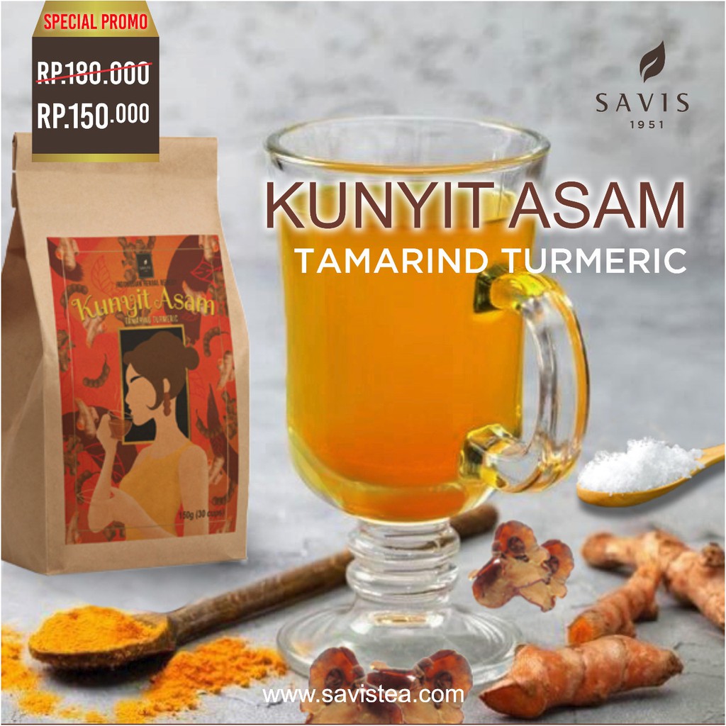 

Savis - Indonesian Herbal Remedy - Kunyit Asam 150G