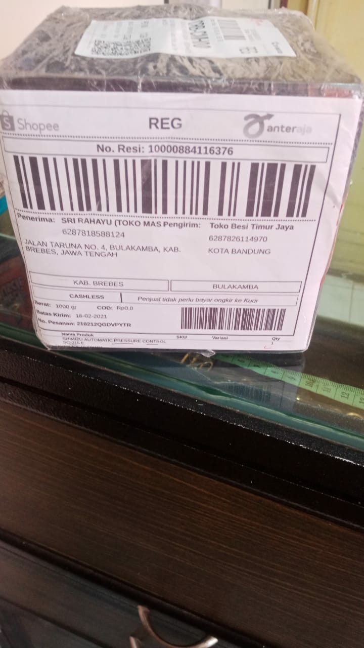 Shimizu Automatic Pressure Control Sc-015 E