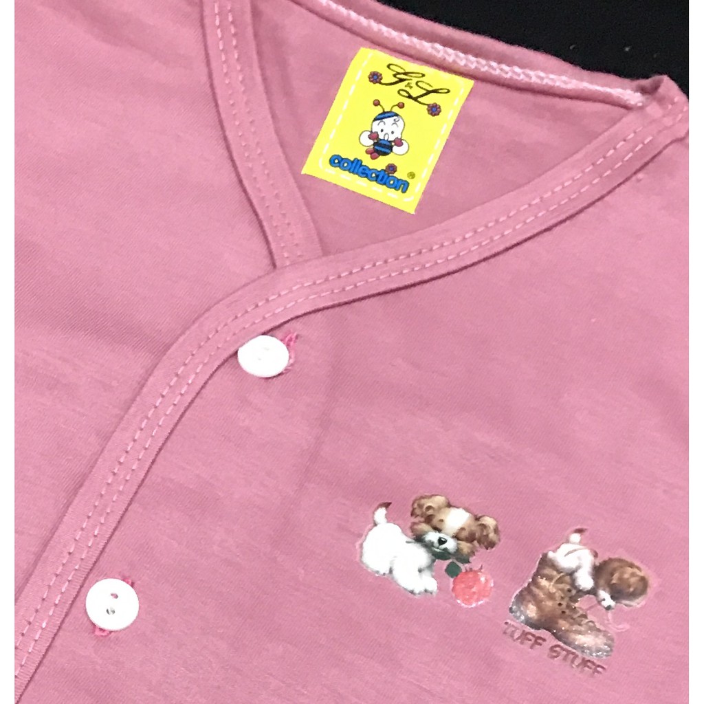 BAYIe - Setelan Baju Bayi Panjang+Celana Panjang G &amp; L 100% katun umur 0-6 bulan/setelan baju anak laki-laki/anak perempuan