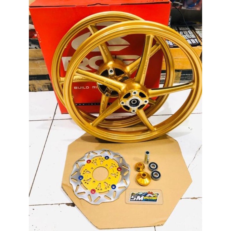 VELG RCB MX KING SP 522 160/160-17 PNP ke Vixion NVA - NVL ,R15 V1-V2 ORIGINAL MADE IN MALAYSIA