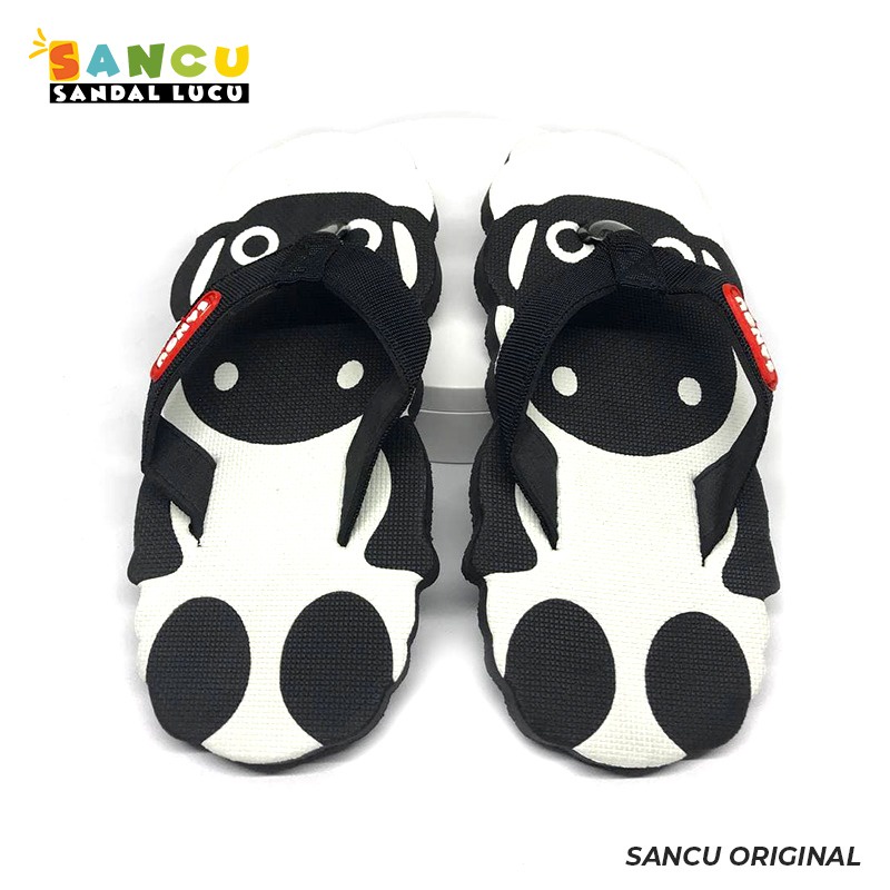 Sandal Anak Perempuan / Laki laki Murah Lucu Sendal Jepit Anak Cewek / Cowok Nyaman Dipakai Kuat Sandal Anak Sancu Karakter The Sheep-4