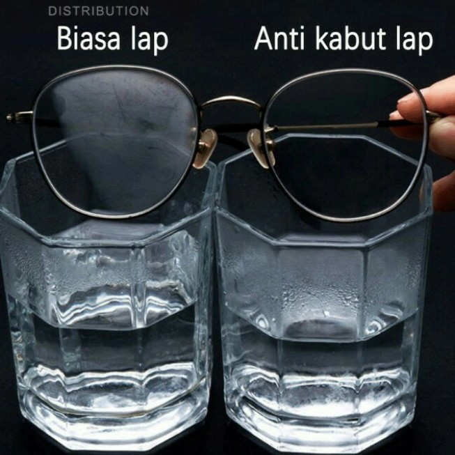 Lap anti fog anti embun / Kain lap kacamata / kaca helm anti fog