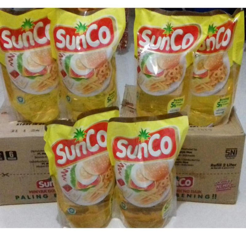 MINYAK GORENG SUNCO 2 LITER MINYAK GORENG MURAH HARGA GROSIR