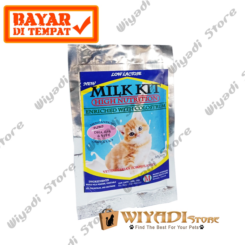 Milk Kit Saset - Susu Kucing Kitten Bernutrisi Tinggi