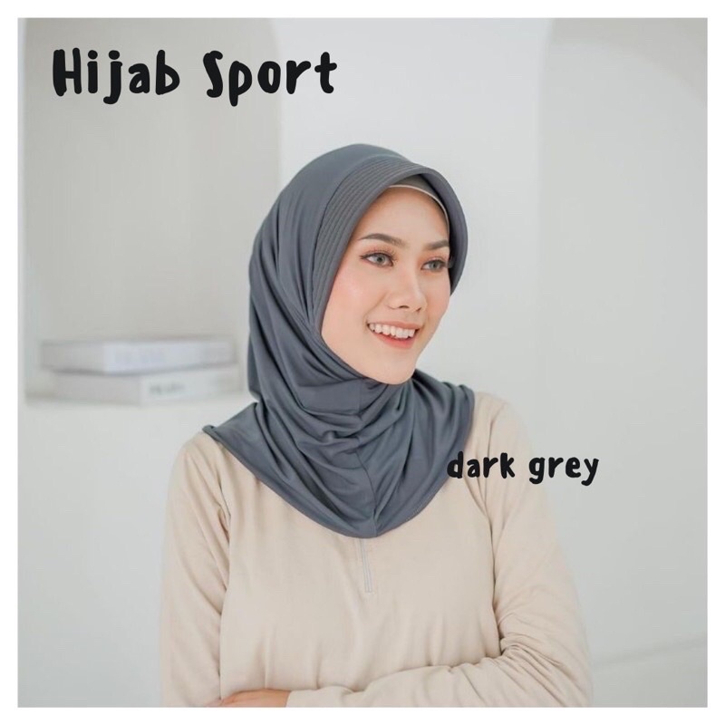 𝐁𝐘 𝐋𝐀𝐍𝐀 𝐇𝐈𝐉𝐀𝐁 sport olahraga/jilbab instan sporty training jilbab volly inStanT