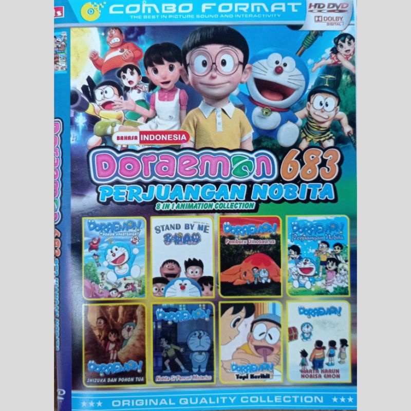 Kaset koleksi kartun anak Doraemon Perjuangan Nobita 683
