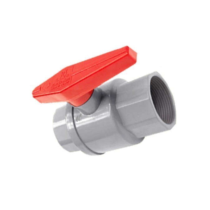 Ball Valve Pvc Drat Dalam 1 1/2&quot; Merk Cm