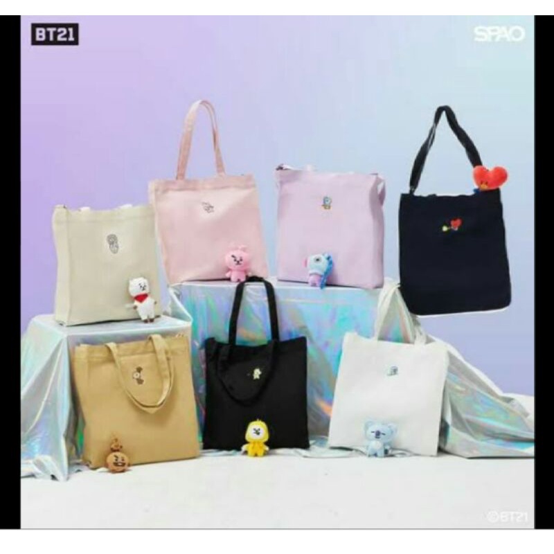 BT21 SPAO Tote Bag