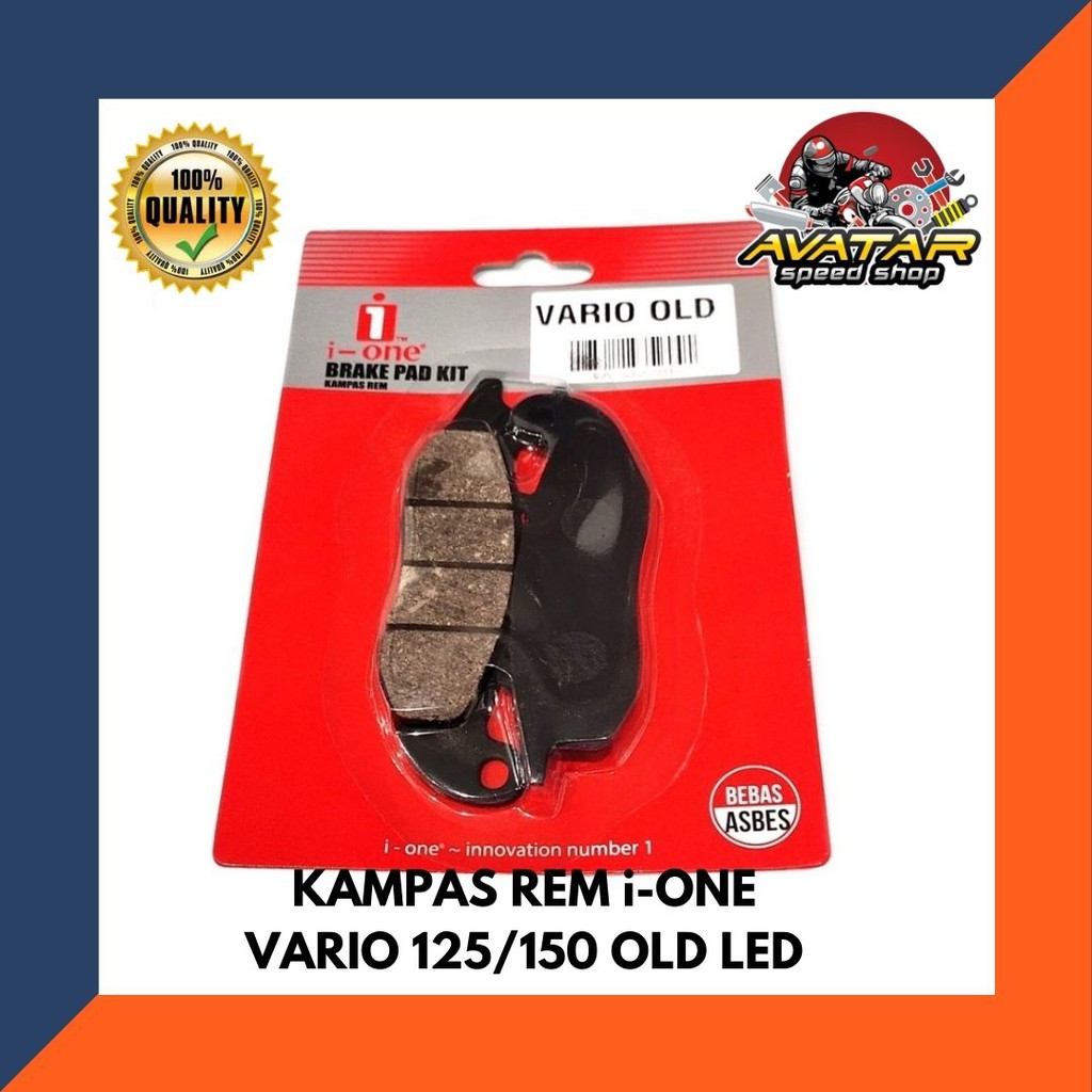 KAMPAS REM CAKRAM / BRAKE PAD VARIO 125/150 OLD