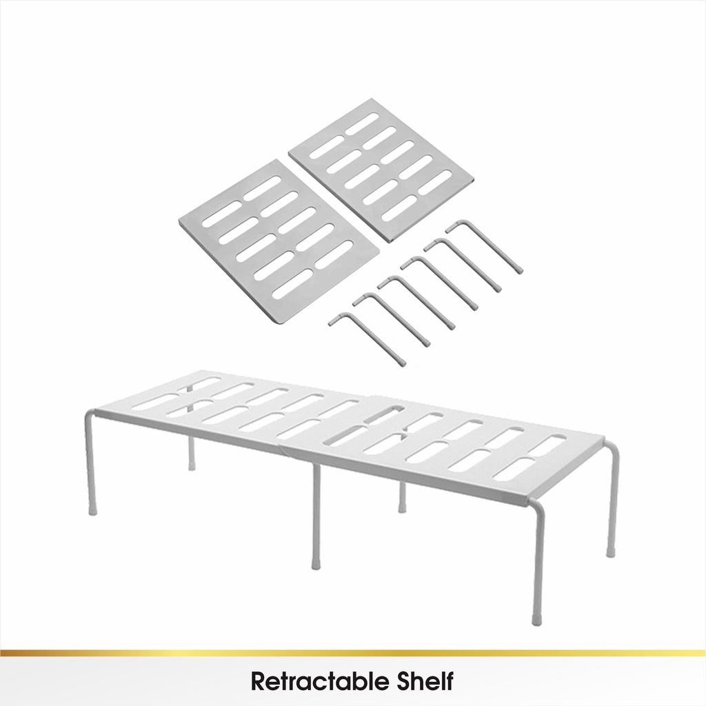 Rak Penyimpanan Bumbu Dapur Sepatu Sandal Minimalis Serbaguna Multifungsi Storage Rack Adjustable