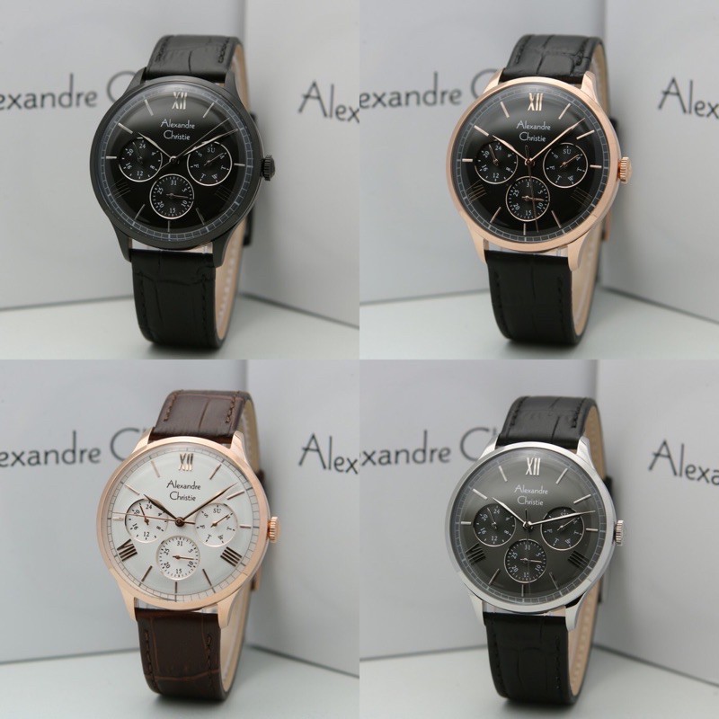 JAM TANGAN ALEXANDRE CHRISTIE PRIA AC 6568 MF ORIGINAL
