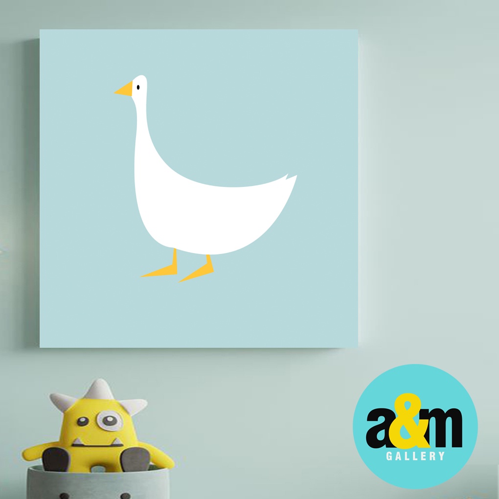 Hiasan Dinding Kamar Bayi ( 20 X 20 ) Pajangan Anak Dekorasi Bayi Wall Decor Tema BINATANG - A&amp;M