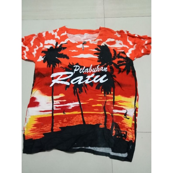 kaos  pantai dewasa( santung)